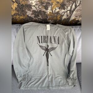 New Aeropostale Medium Long Sleeve Nirvana Shirt (READ DESCRIPTION)